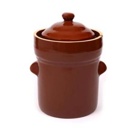 Miracle Boleslawiec 5L (1.3 Gal) Brown Fermenting Crock Pot ME2105-Extreme Wellness Supply