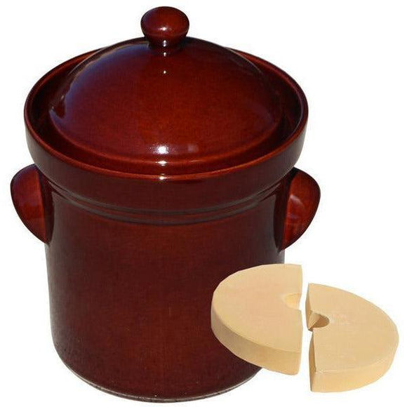 Miracle Boleslawiec 10L (2.7 Gal) Polish Fermenting Crock Pot MIME2110-Extreme Wellness Supply