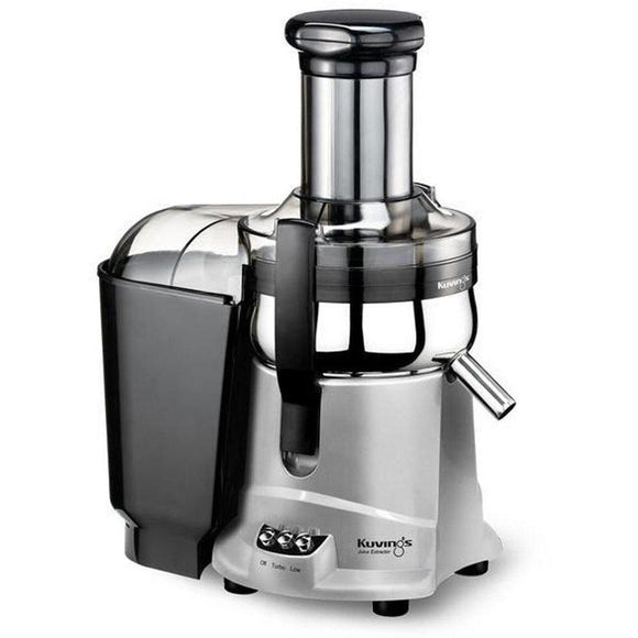 Kuvings NJ-9500U Centrifugal Juicer, Silver or Black-Extreme Wellness Supply