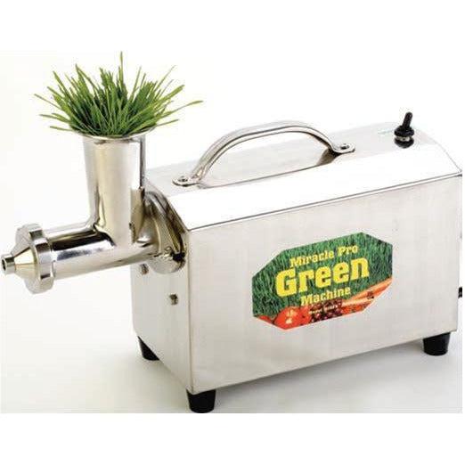 Miracle Pro Green Machine MJ575 Wheatgrass Juicer-Extreme Wellness Supply