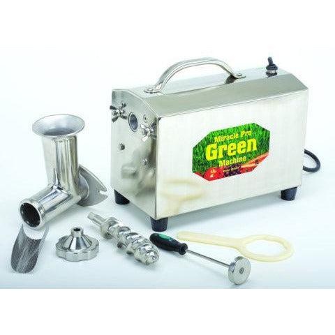 Miracle Pro Green Machine MJ575 Wheatgrass Juicer-Extreme Wellness Supply