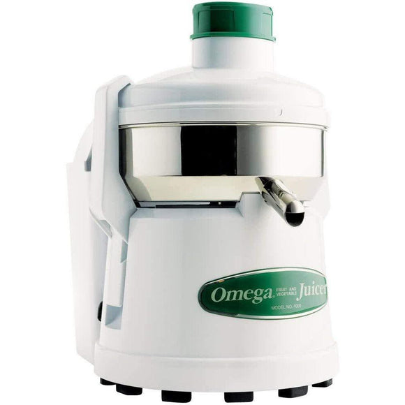 Omega J4000 Continuous Pulp-Ejection Centrifugal Juicer, Stainless-Extreme Wellness Supply