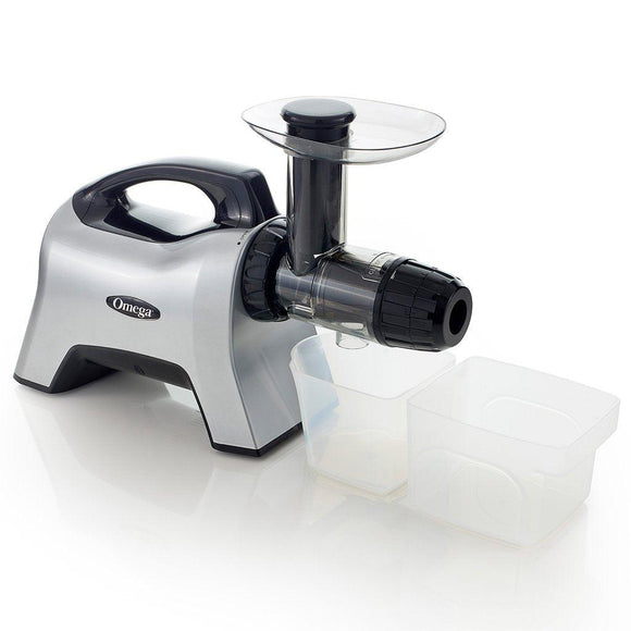 Omega Nutrition Center NC1000HDS Premium Horizontal Masticating Juicer-Extreme Wellness Supply
