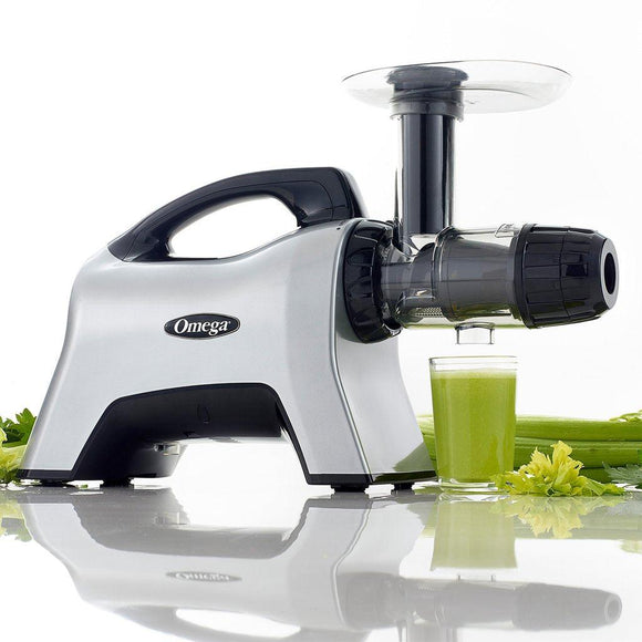 Omega Nutrition Center NC1000HDS Premium Horizontal Masticating Juicer-Extreme Wellness Supply