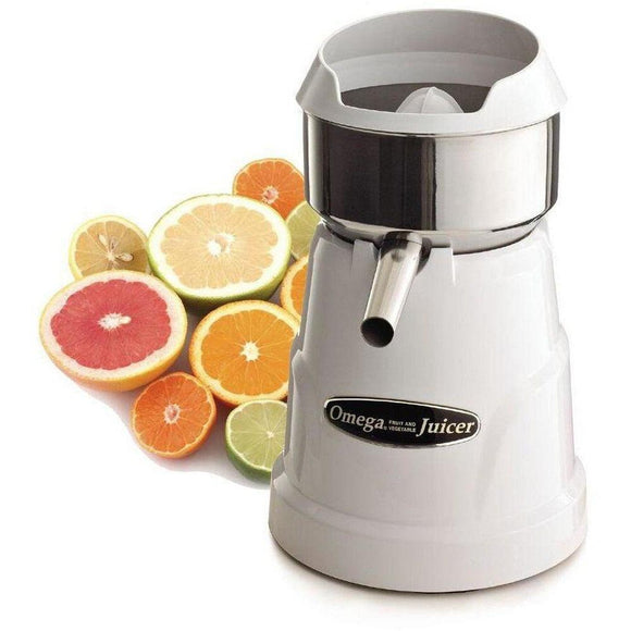 Omega Professional C-10W Stainless Steel Citrus Juicer-Extreme Wellness Supply