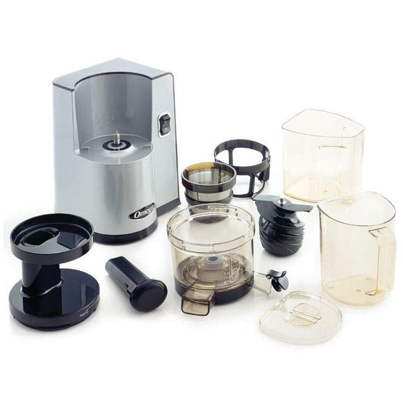 Omega VSJ843QS Vertical Slow Speed Masticating Juicer-Extreme Wellness Supply