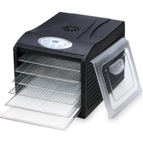Samson Silent SB-106B Digital Dehydrator, 6-Trays-Extreme Wellness Supply
