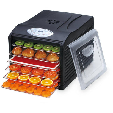 Samson Silent SB-106B Digital Dehydrator, 6-Trays-Extreme Wellness Supply