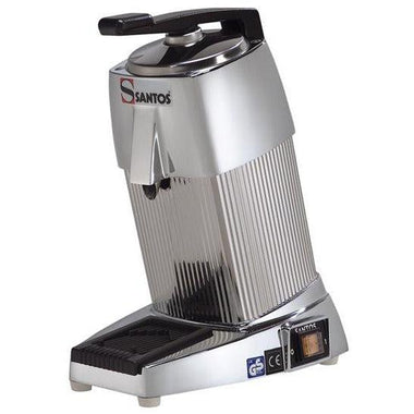 Santos 10C Automatic Chrome Citrus Juicer with Lever-Extreme Wellness Supply