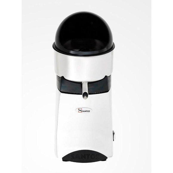 Santos 52C High-Output Commercial Citrus Juicer in Chrome, Steel Grey-Extreme Wellness Supply
