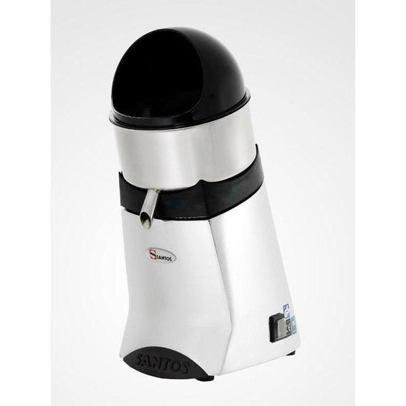 Santos 52C High-Output Commercial Citrus Juicer in Chrome, Steel Grey-Extreme Wellness Supply