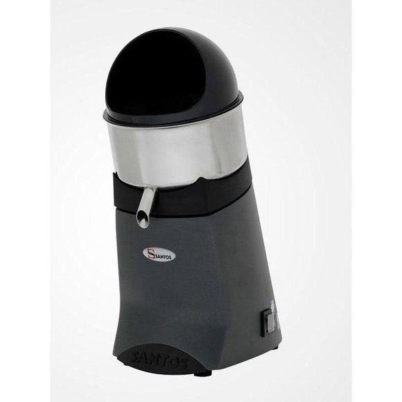 Santos 52C High-Output Commercial Citrus Juicer in Chrome, Steel Grey-Extreme Wellness Supply