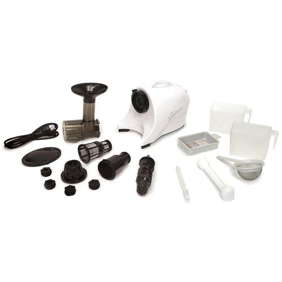 Tribest Solostar 4, SS-4200-B, Horizontal Slow Masticating Juicer-Extreme Wellness Supply