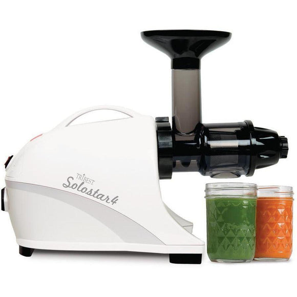 Tribest Solostar 4, SS-4200-B, Horizontal Slow Masticating Juicer-Extreme Wellness Supply