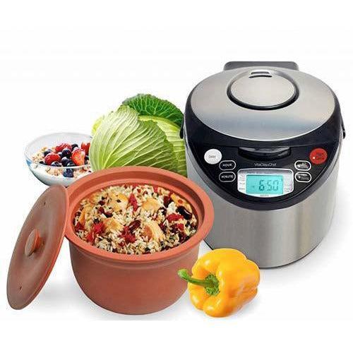 VitaClay Smart Organic Clay 4-in-1 Multi-Cooker W/ Yogurt Maker VM7900 -  Extreme Wellness Supply