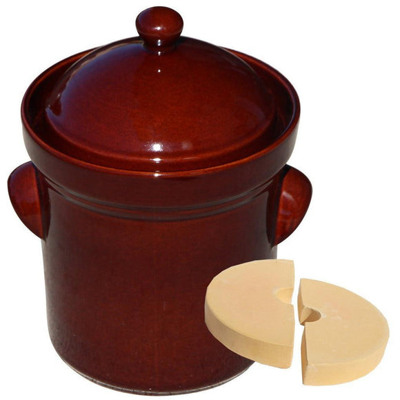 Miracle Boleslawiec 20L (5.3 Gal) Polish Fermenting Crock Pot MIME2120-Extreme Wellness Supply