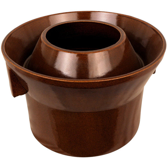 K&K Keramik German Made Gartopf F1, 5L (1.3 Gal) Fermenting Crock Pot-Extreme Wellness Supply