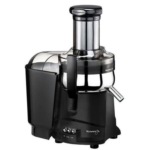 Kuvings NJ-9500U Centrifugal Juicer, Silver or Black-Extreme Wellness Supply