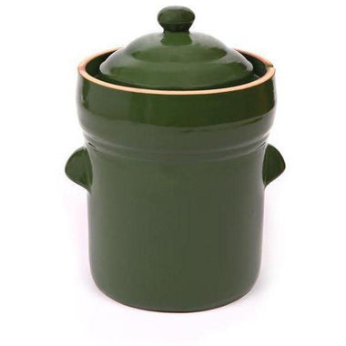 Miracle Boleslawiec 10L (2.7 Gal) Green Fermenting Crock Pot MIME2110G-Extreme Wellness Supply