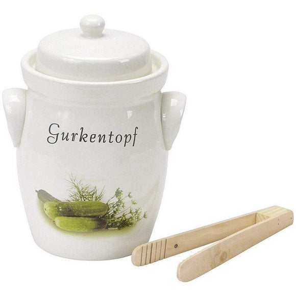 Nik Schmitt 5L Gurkentopf Stoneware Pickling & Fermenting Pot ME52-Extreme Wellness Supply