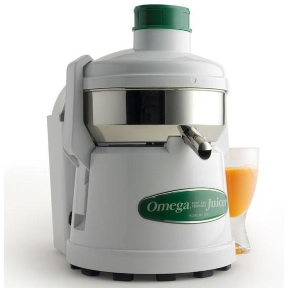Omega J4000 Continuous Pulp-Ejection Centrifugal Juicer, Stainless-Extreme Wellness Supply
