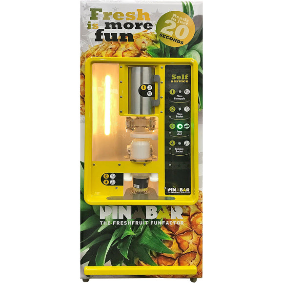 Piñabar Commercial Pineapple Coring Machine, Self-Serve-Extreme Wellness Supply