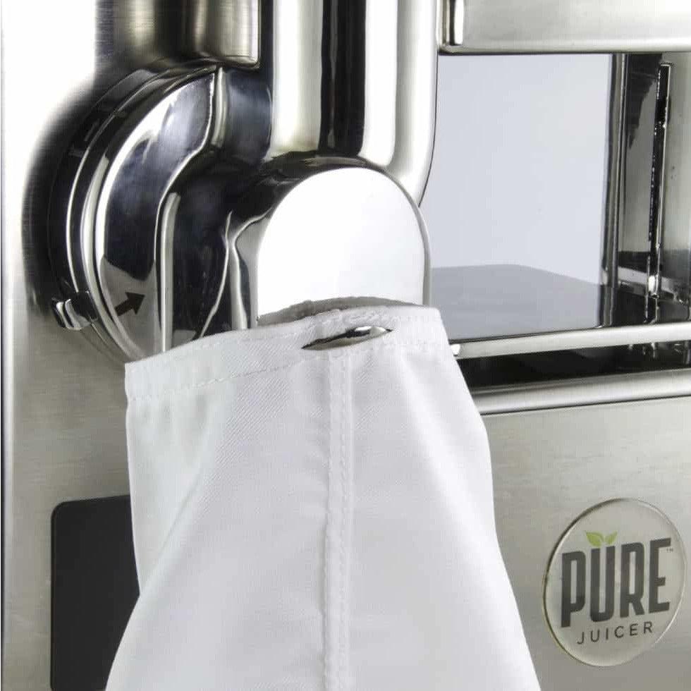 THE PURE JUICER :: A HYDRAULIC TWO-STAGE COLD-PRESS JUICER FOR MAXIMUM  NUTRITION